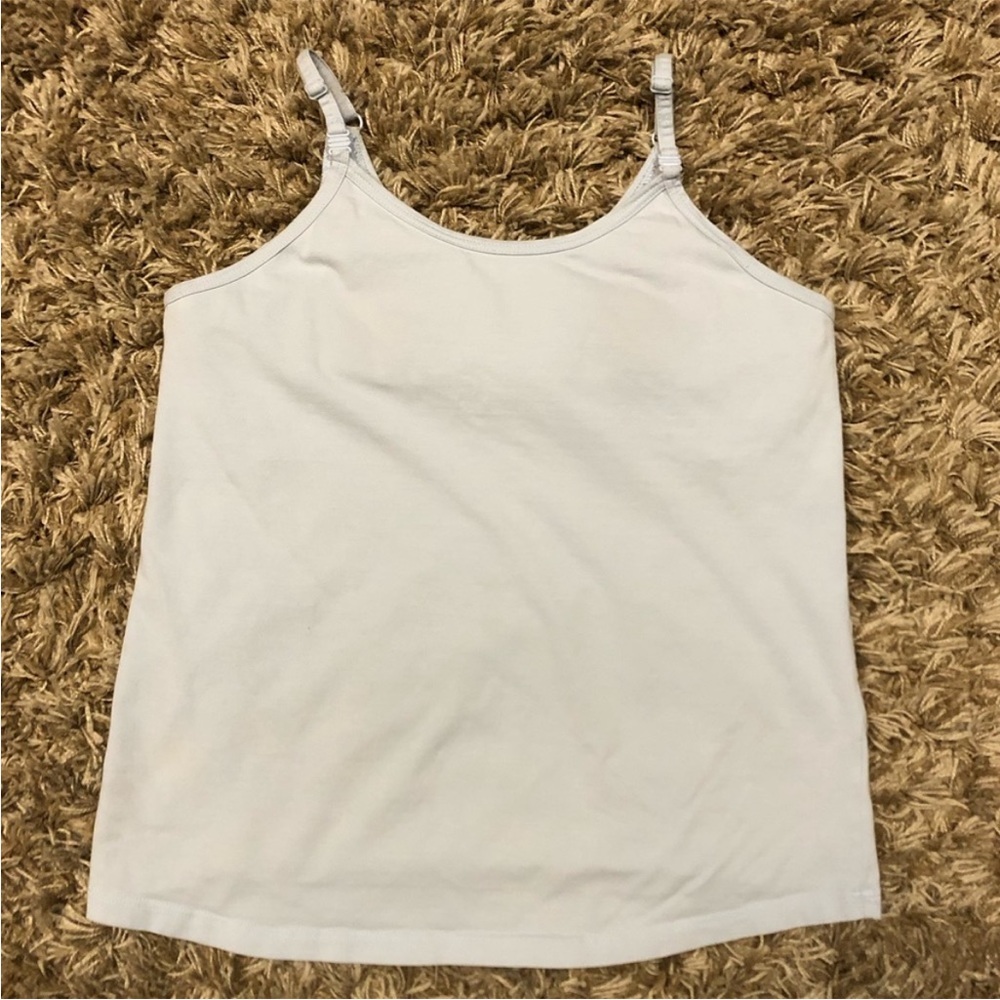 Glamourmom ~ Nursing Tank Top ~ Women’s Size XL ~ Baby Blue